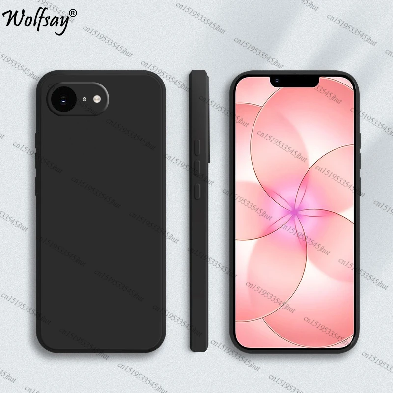 Shockproof Soft Liquid Silicone Back Case - Original  Cover