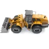 Huina 1583 22 channel alloy remote control car 1:14 simulation bulldozer engineering vehicle children's toy holiday gift 4