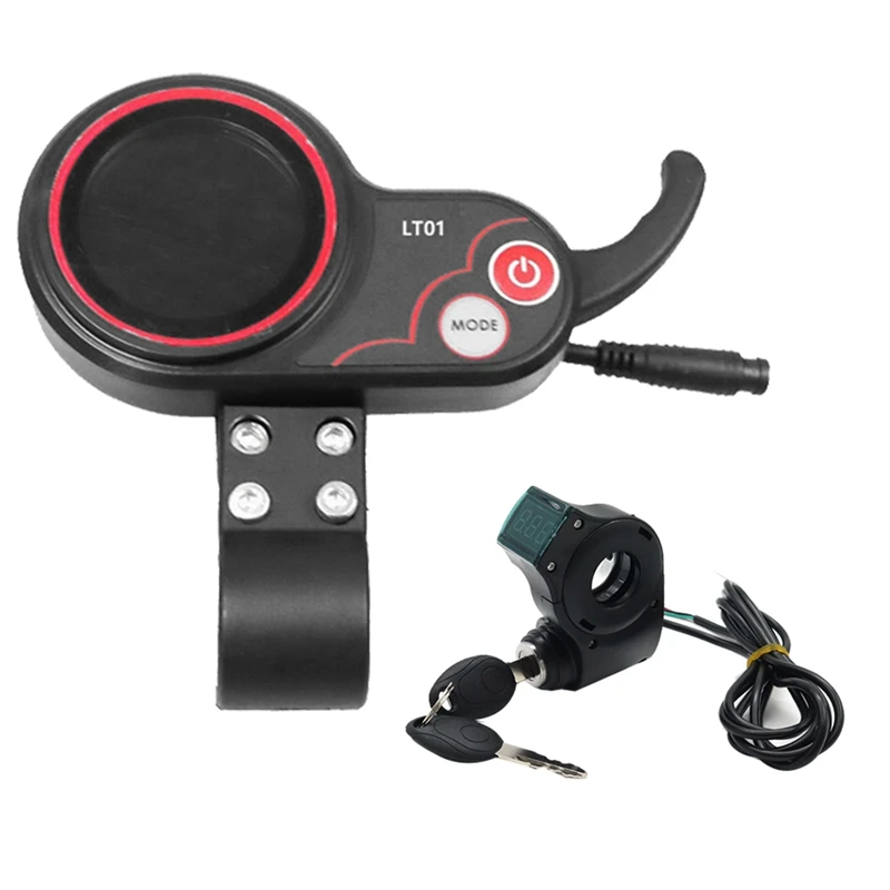 Lt01 Display + Chiave Di Blocco Dell'Accensione Cavo Lungo Per Kaabo Mantis 8/10 Kaabo Wolf Warrior X Kaabo Wolf Warrior 11 E Pezzi Di Ricambio Per Sc