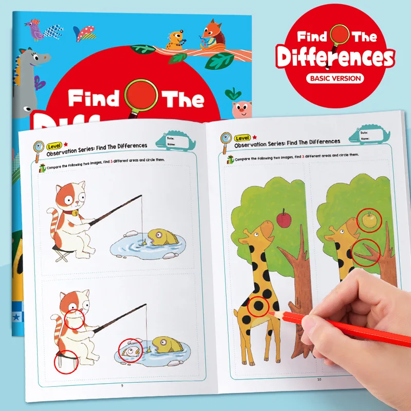 Visual Discovery Challenge: Concentration Training and Fun Puzzle Book