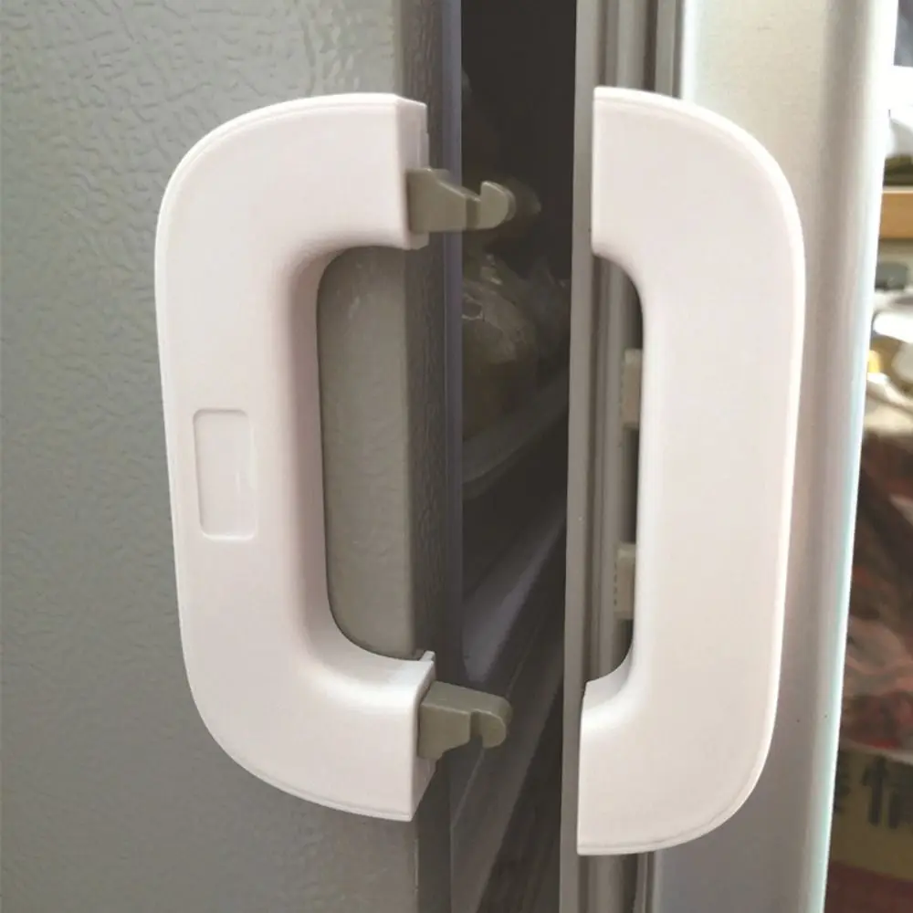 ABS Plastic Toddler Safety Refrigerator Door Lock
