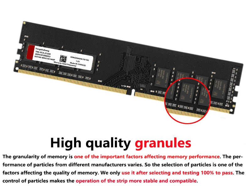 25pcs set 16GB DDR4 RAM 2666MHZ 3200MHZ 288 PIN Intel and