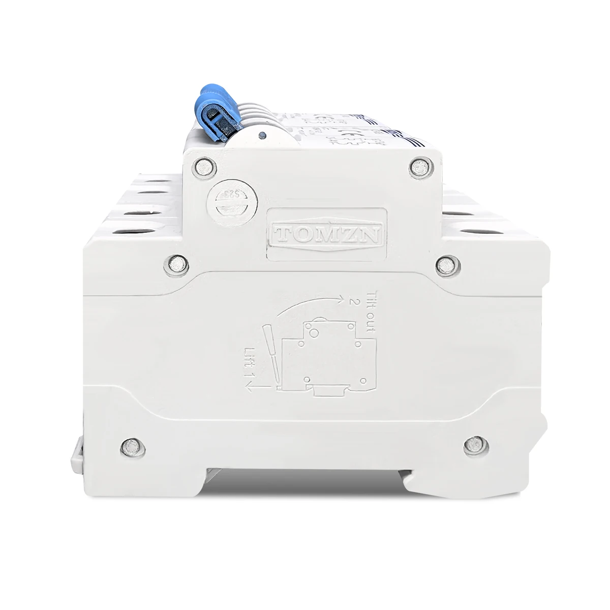 TOMZN 2P plus 2P DC MTS Dual power Manual transfer switch Circuit