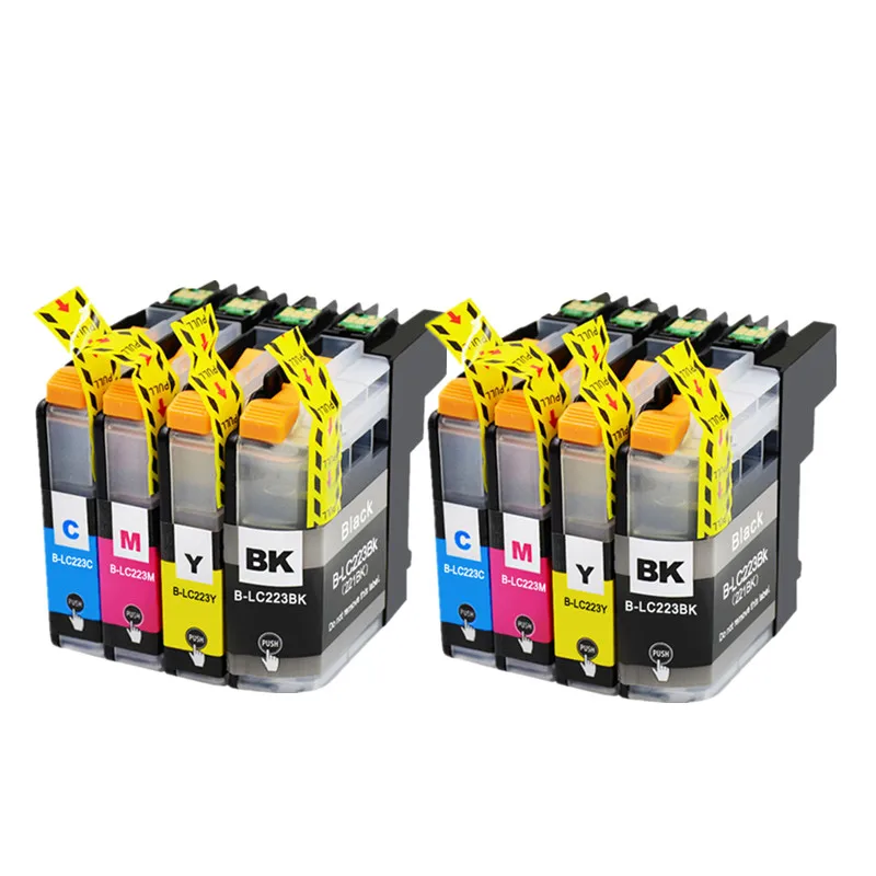 replacement ink LC223 LC221 Compatible Ink Cartridge For Brother LC 221 LC225 MFC-J4420DW J4620DW J4625DW J480DW J680DW J880DW Printer black ink cartridge Ink Cartridges