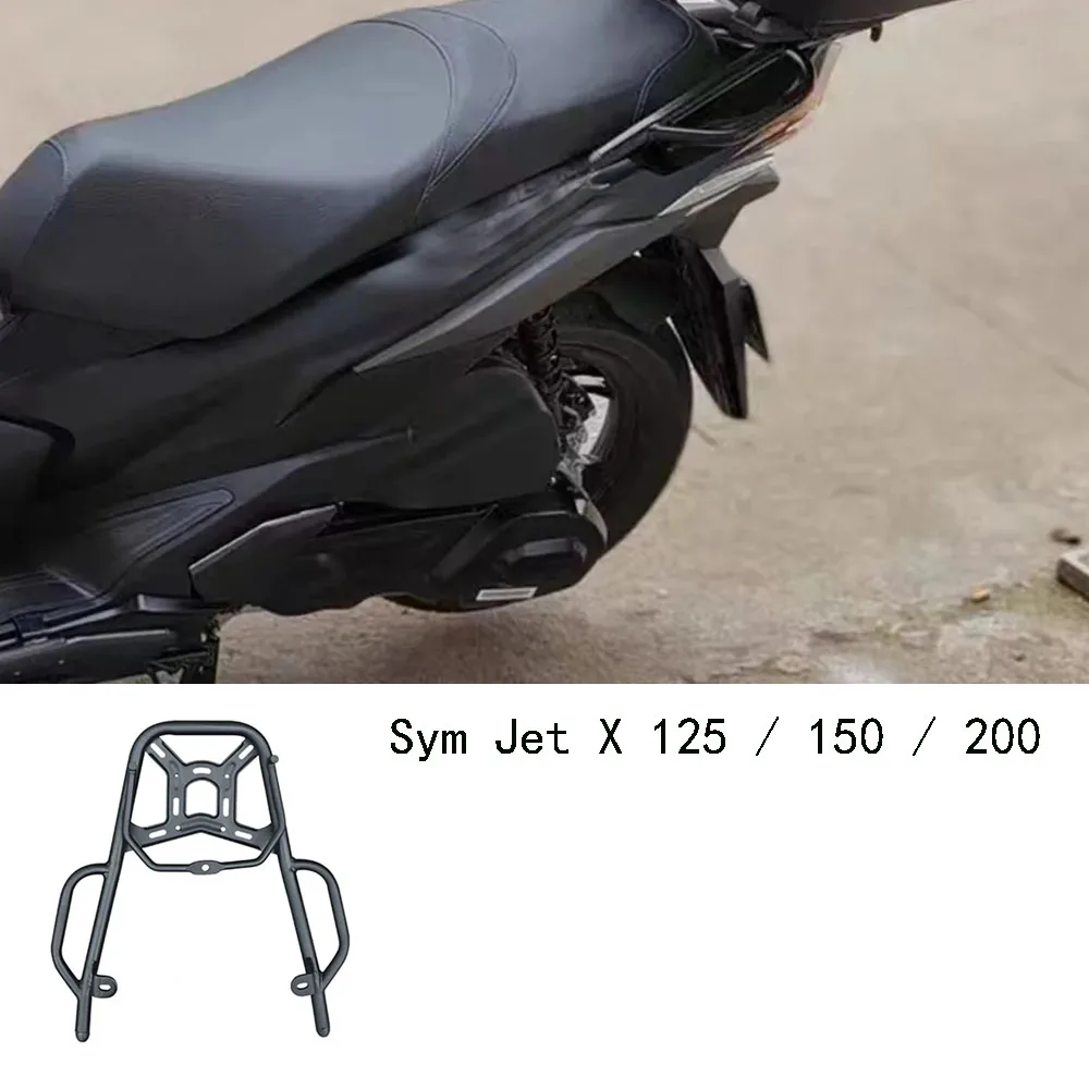 Motorcycle Fit Sym Jet -X Rear Luggage Rack Cargo Rack Rear Armrest For ...