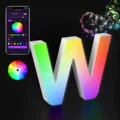 Light Letter W