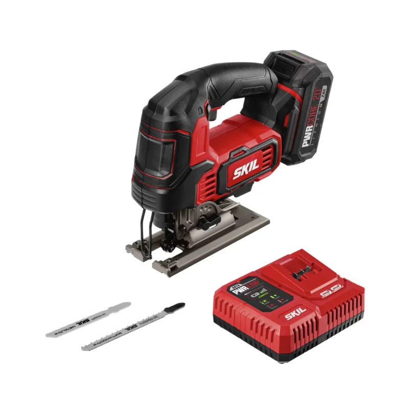 

XMSJ 20™ Brushless 20-Volt Cordless Jigsaw Kit with 2.0Ah Battery and PWR JUMP™ Charger