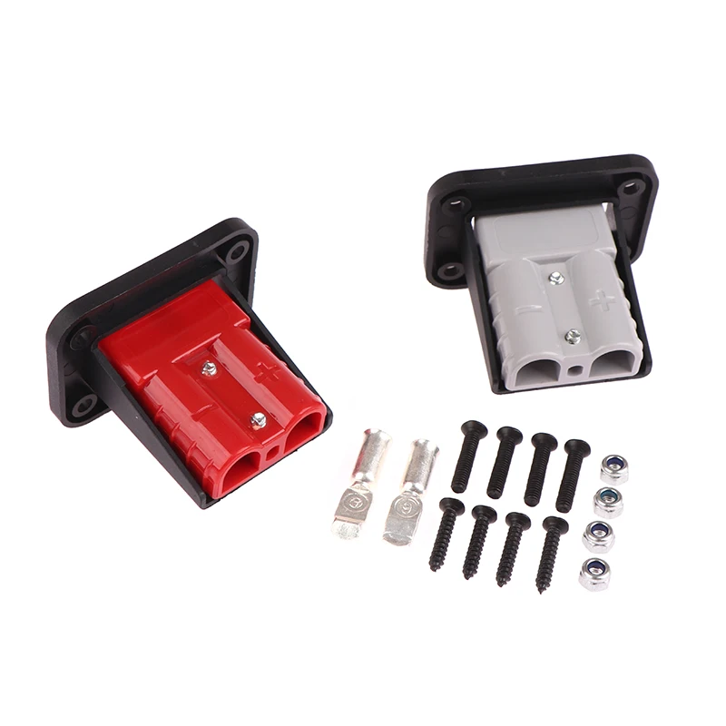 

Compatible With Anderson Plug Flush Mounting Bracket Panel Cover For Caravan 50A 600V Plastic Ships Socket Panel Parts