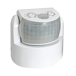 Outdoor Infrared Dual Probe Motion Sensor Light Switch, 180 - 360 Degree Detection, AC220 - 240V (White)