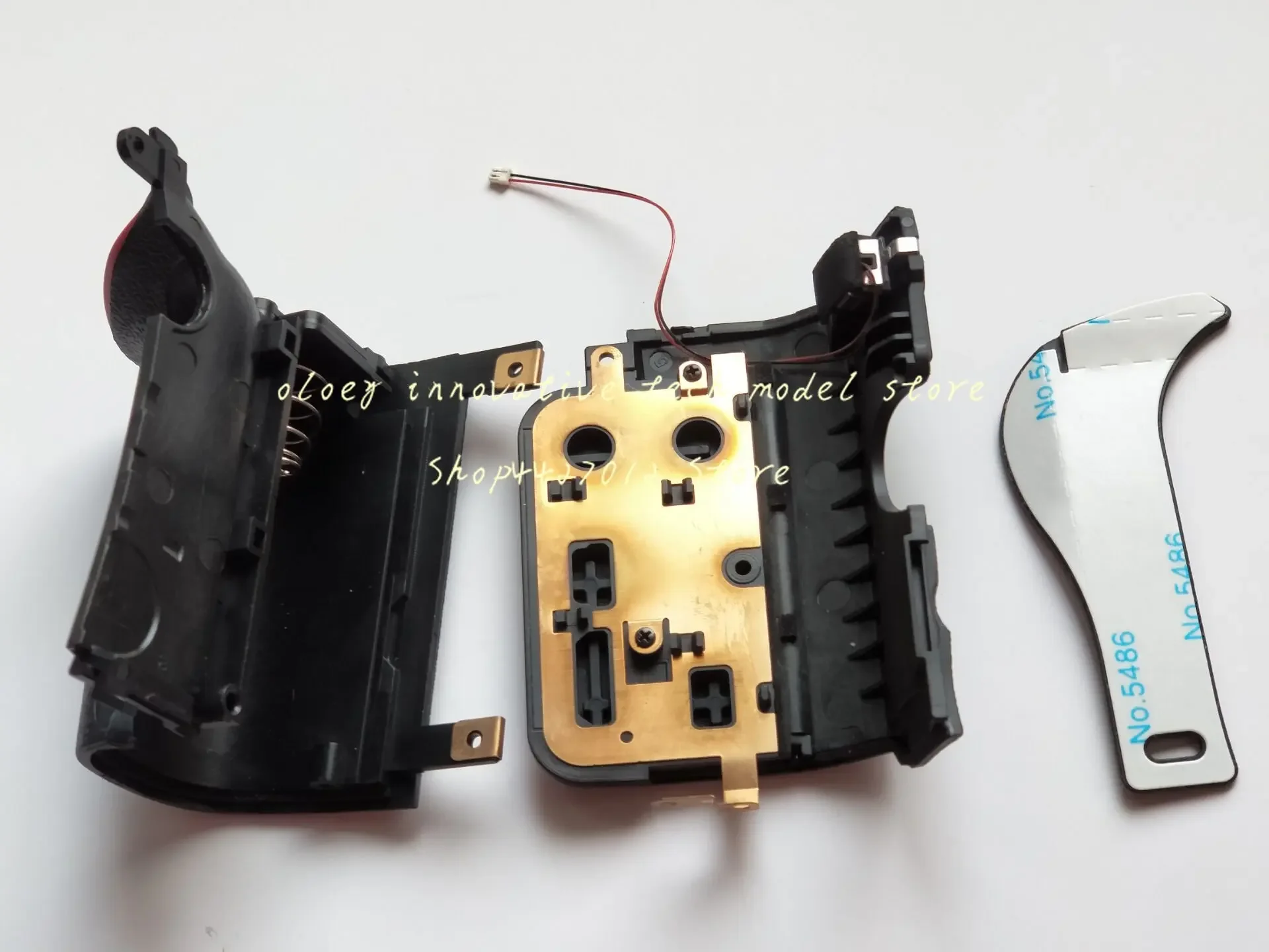 Original A Set of 3PCS Nikon D600 D610 Camera Front Grip USB RUBBER Body Bottom Rubber Cover Unit Hand Part +Tape camera repair parts