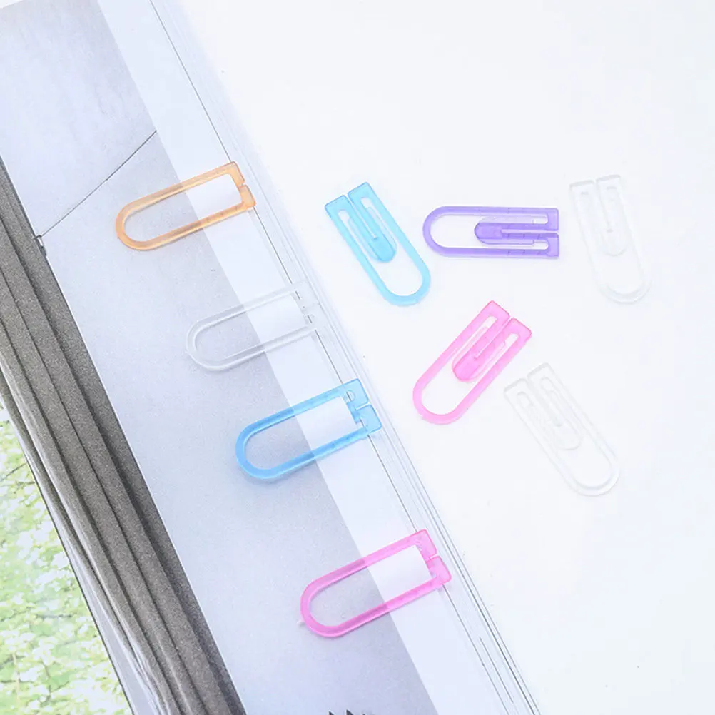 120Pcs 다양한 디자인 북마크 파일링 노트용 종이 클립 문서 정리용 크리에이티브 데스크 액세서리 북마커