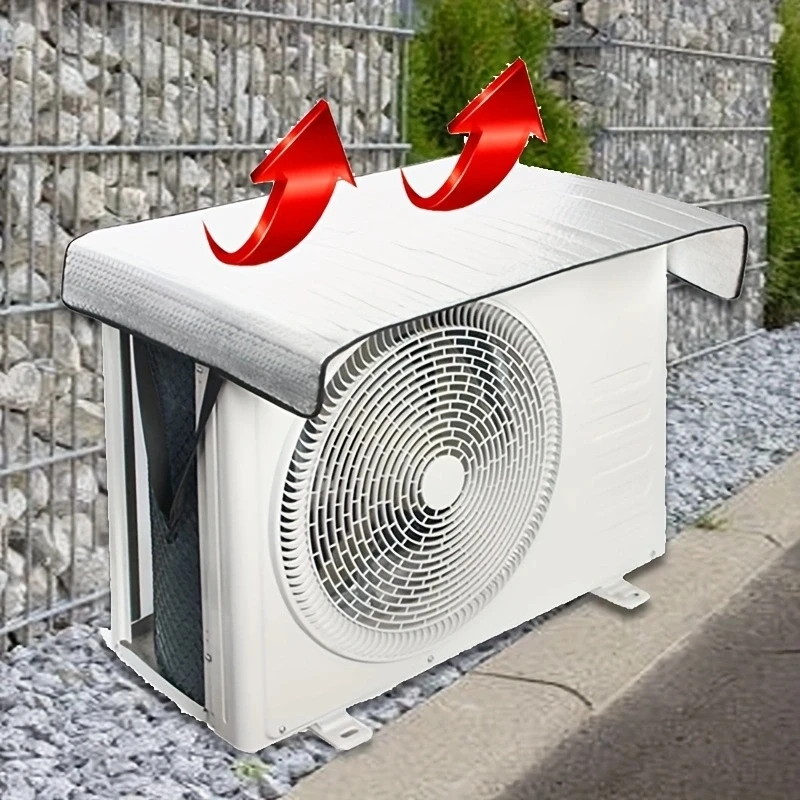 Outdoor Air Conditioner Cover Energy Saving Rainproof Cover Air Conditioner Washing Dust Prevent Sun Exposure AC Cleaning Bag air conditioning cover