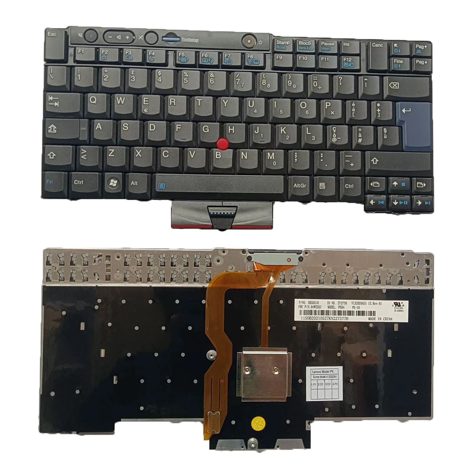 

Для Lenovo ThinkPad T410 T420 T510 T520 W510 W520 X220 X220I X220T Keyboard IT