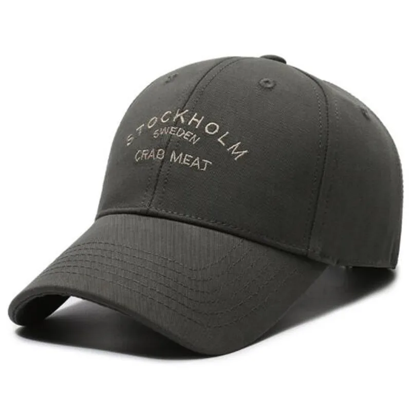 

Snapback Cap Men's Caps Washable Cotton Baseball Cap Bone Golf Cap Letter Embroidery Hip Hop Hat Women's Cap Casual Sports Cap