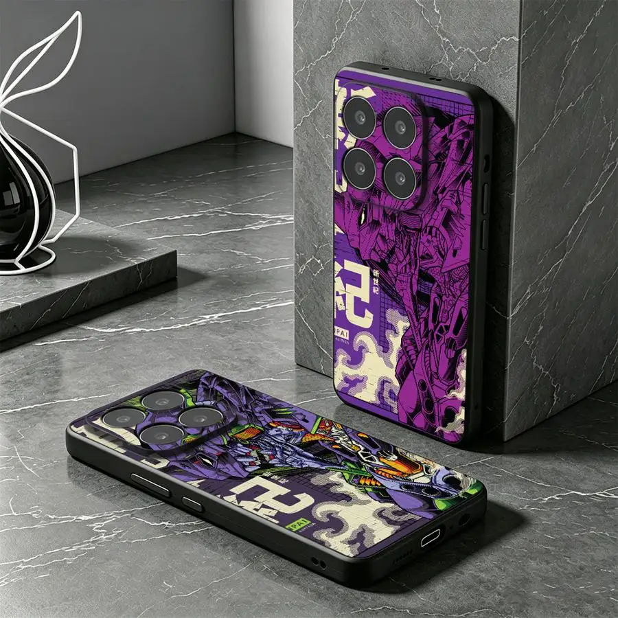 Anime E-VA Evangelion-Themed Phone Cover Case