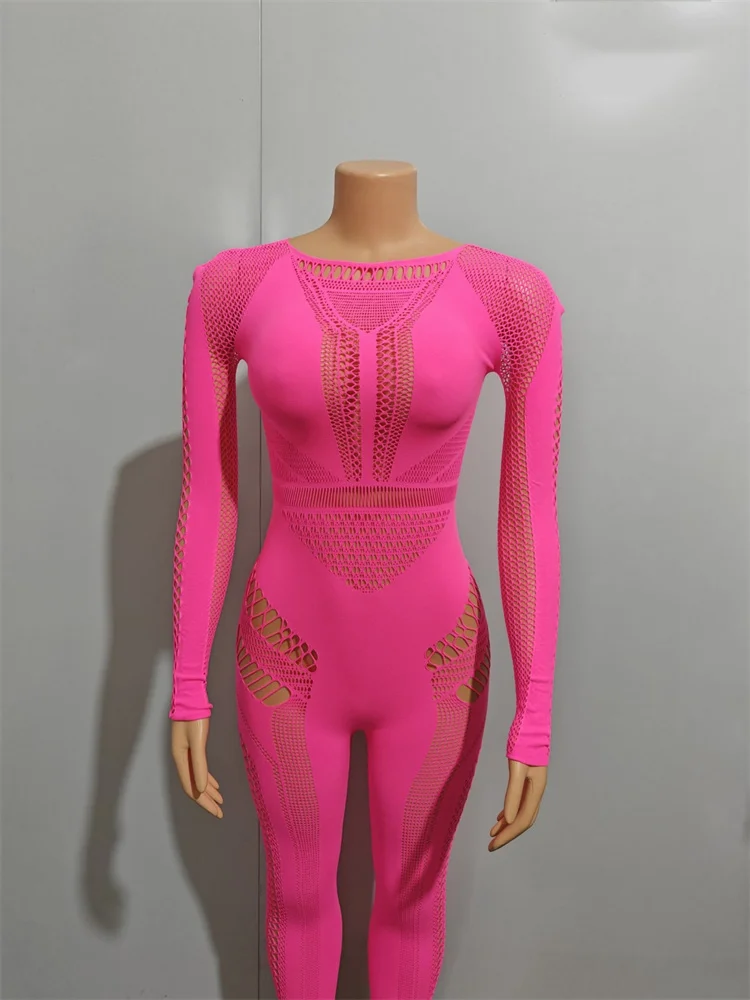 Wmstar Jumpsuit Women Wholesale Sexy High Strech Stitch Thick That Can Be Worn Outside and Tight One Piece Pantsn Dropshopping