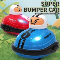 Kids 2.4G Super Battle Bumper Car Pop-up Doll Crash Bounce Ejection Light Children Mini Stunt Drift remote control Car Toy Gift 1