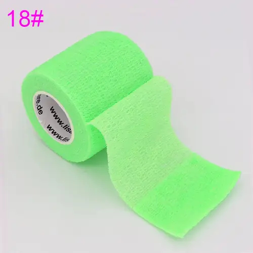 18 Colors Colorful Athletic Wrap Tape Self Adhesive Elastic Bandage Bands Sports Protector For Knee Finger Ankle Palm Pet - Image 24