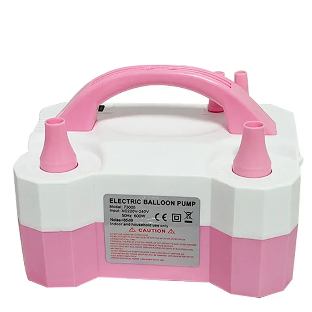 Dual-Nozzle Electric Inflatable Pump Balloon Air Pump Inflator Electric Balloons Inflatable Machine Portable Blower