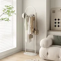 Porte-vêtements sur pied pour chambre à coucher, ne décolle pas, espace, moderne et Simple, pour la maison, le salon, Coa d'intérieur 5