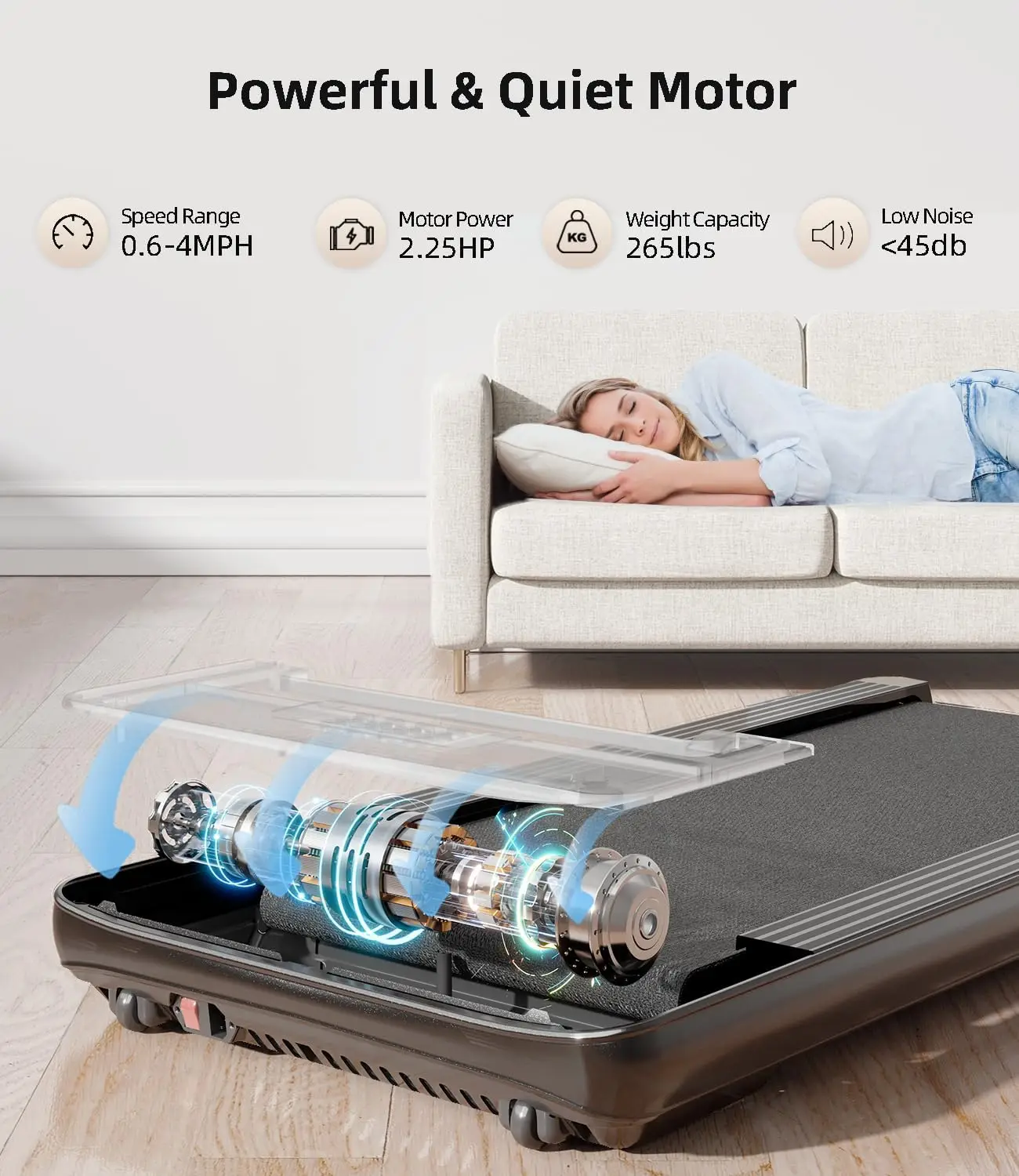 Under Desk Walking Pad 3