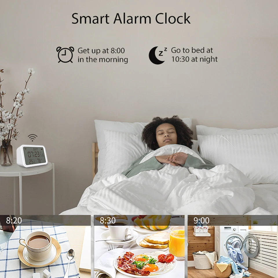 Thermomètre D'intérieur Alimenté Par USB - Hygromètre - Calendrier