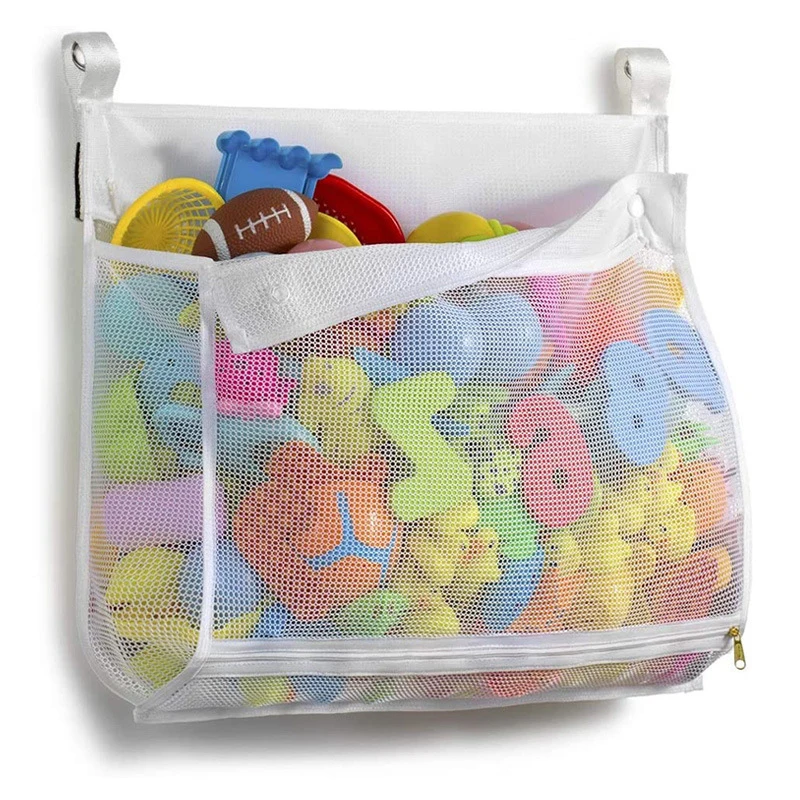 

Bathroom Toys Mesh Bag Little Bear Tiger Baby Kids Toy Storage Mesh Toy Net Bathroom Organizer Baby Water Shower Toys Organizer