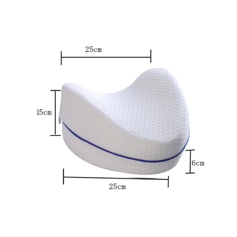 Side Lying Heart Shaped Memory Cotton Vein Cushion Leg Pillow Pregnant Women Sleeping in Bed Side Sleeping Clip Leg Pillow 6