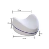 Side Lying Heart Shaped Memory Cotton Vein Cushion Leg Pillow Pregnant Women Sleeping in Bed Side Sleeping Clip Leg Pillow 6