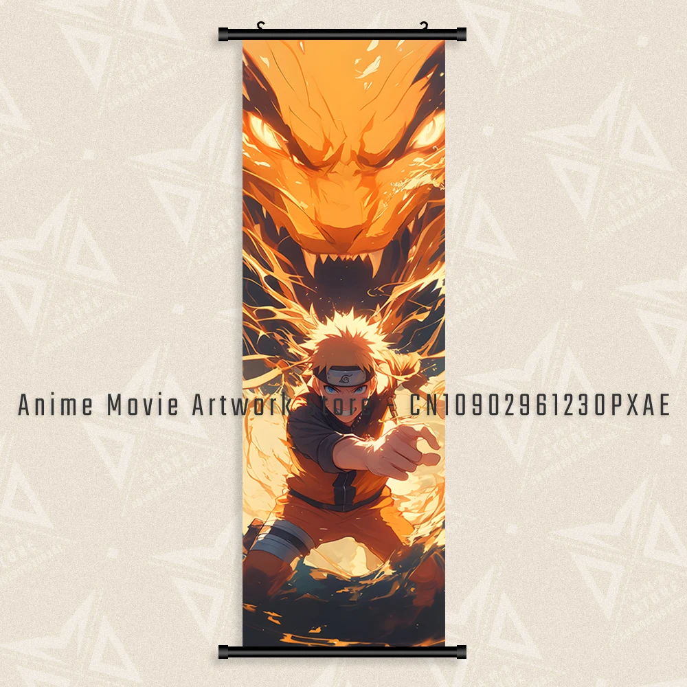 Naruto Anime Wall Art Canvas - Hatake Kakashi Home Decoration Mural