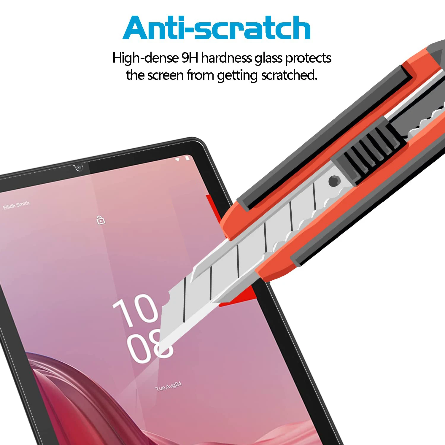 Screen Protector for Lenovo Tab M9 (9.0 Inch) 2023 Tempered Glass Film for Lenovo Tab M9 HD TB-310FU Tablet Protective Film