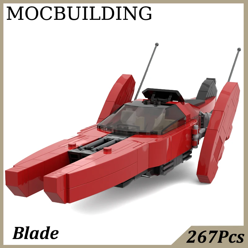 

Landspeeder Space Vehicle Model Star Science Fiction Movie MOC Building Block Bricks Toys for Kids Birthday Gift