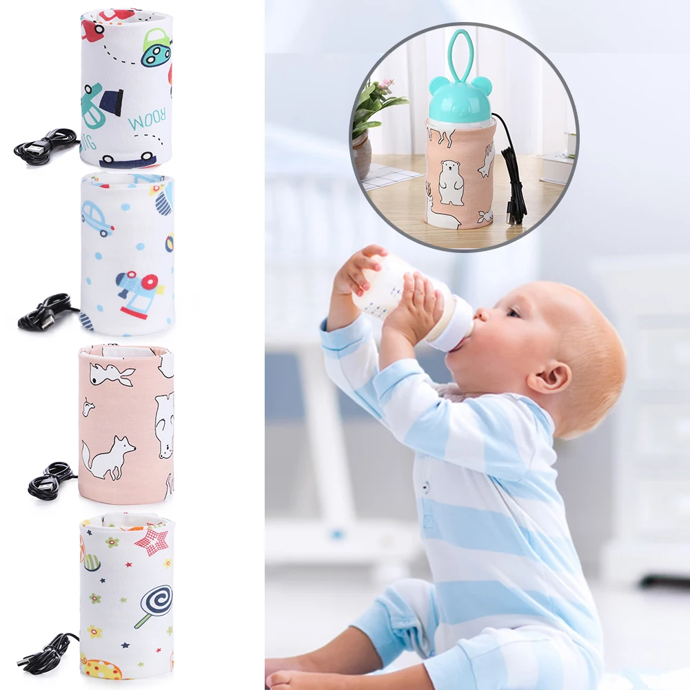USB Outdoor Baby Feeding Milk Bottle Warmer Thermal Bag