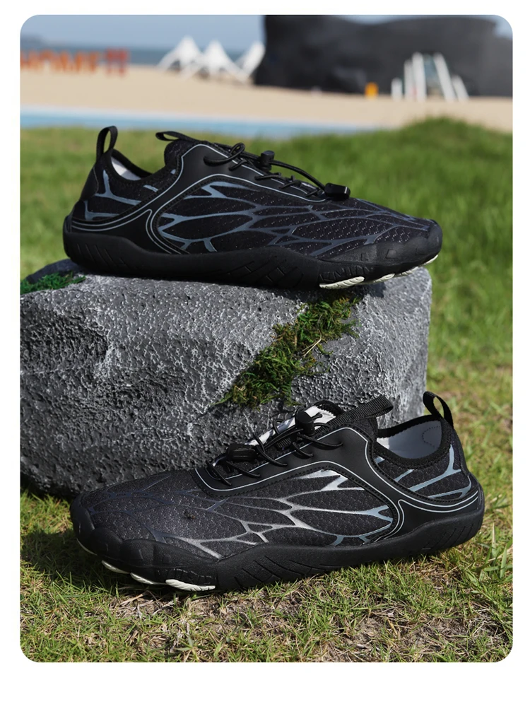 Aqua Shoes For Men Women Barefoot Water Shoes Anti-Slip Quick-Drying Outdoor Beach Upstream Wading Swimming Shoe Sneakers Unisex