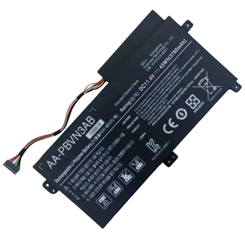 Bateria do Portátil para Samsung Ativ Livro Np450r5v Nt500r4k Nt500r5l Nt500r5k Nt500r5h-x51m 455r4j 450r5j 450r4j 450r4j Novo Aa-pbvn3ab - Imagem 4