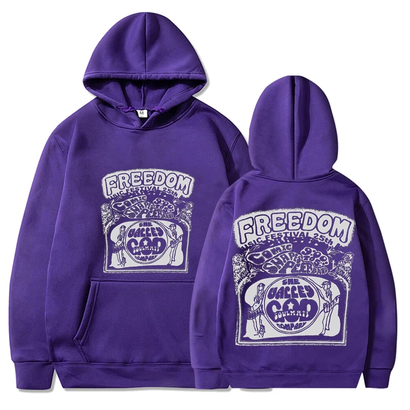 thumbnail image 1 of Sudadera con capucha clásica de Freedom, ropa personalizada, Harajuku, 1 of 3
