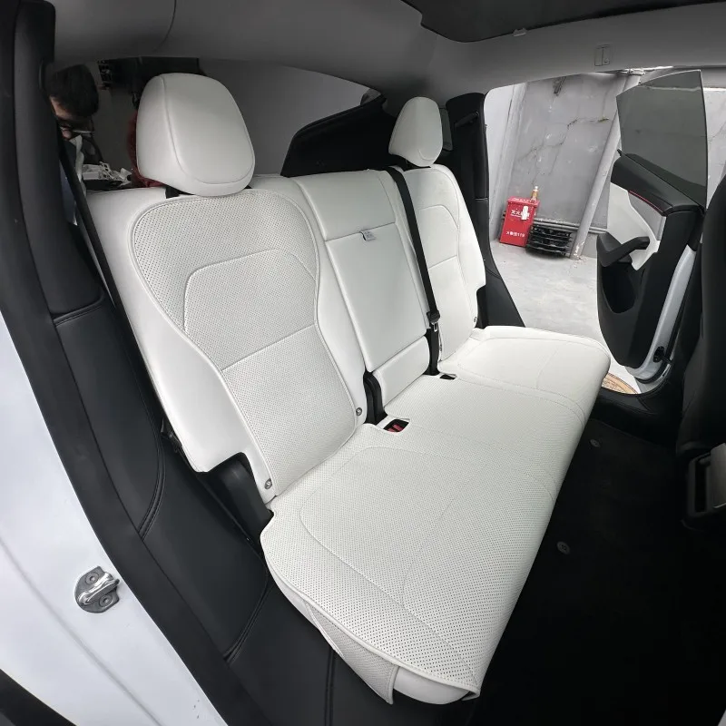 Car Seat Cover Cushion For Tesla Model Y Juniper 2025 Full Car Seat Cushion&Back