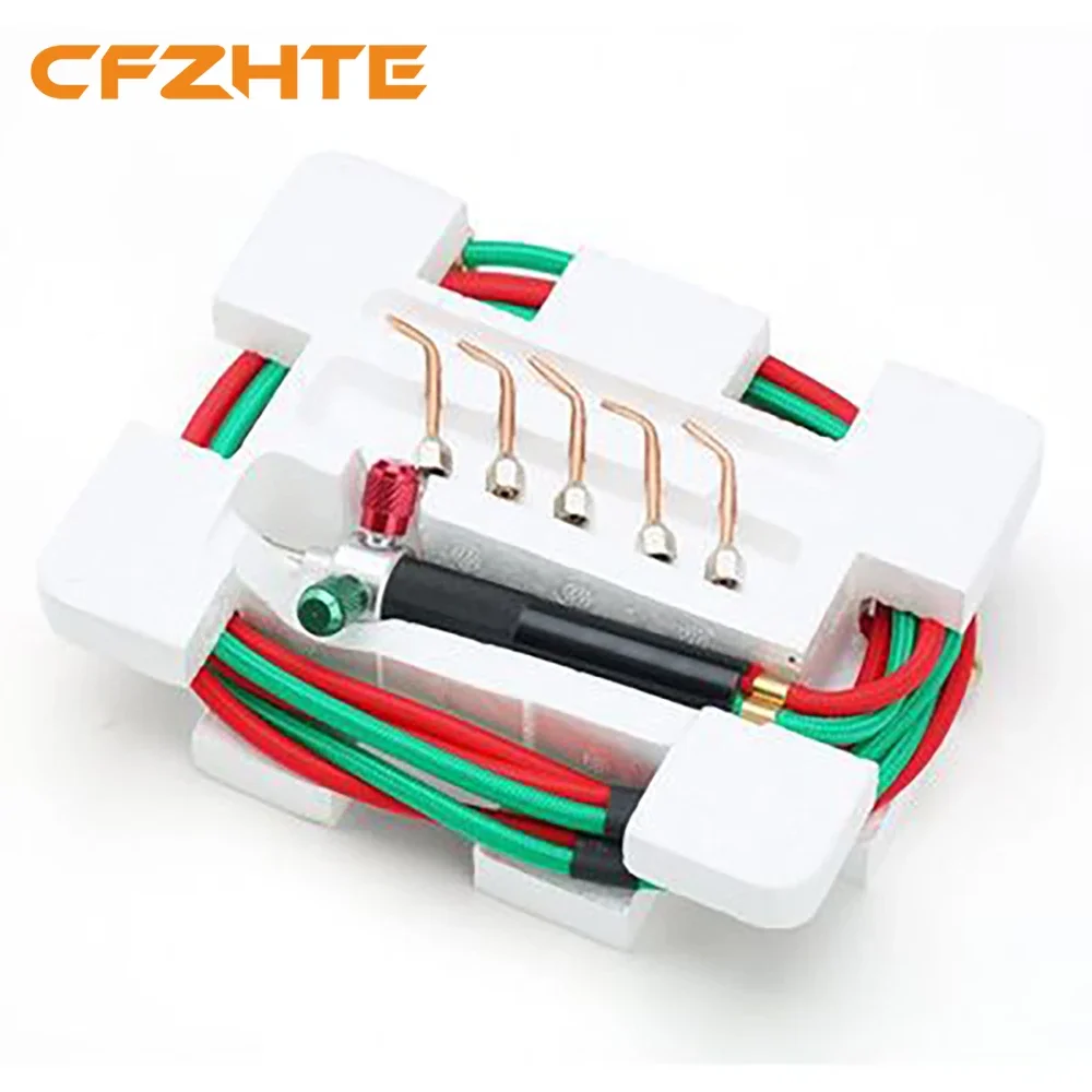 Little Torch Kit Jewelry Welding Machine Propane Torch 1 Set with 5 Tips