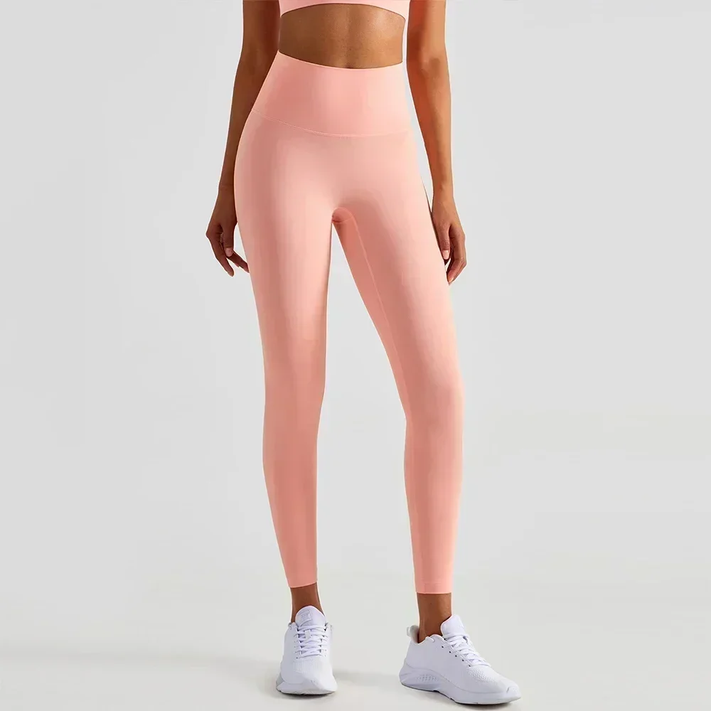 Lemon Align Women High Waist Sports Leggings Ultra Soft Gym Workout Yoga Pants Lift Hip Fitness Running Exercise Pants Tights