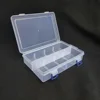 20*13.5*4.5cm Adjustable 8 Grids Compartment Plastic Holder Case Organizer Storage Box Screw  Large Capacity Storage Box Tool 6