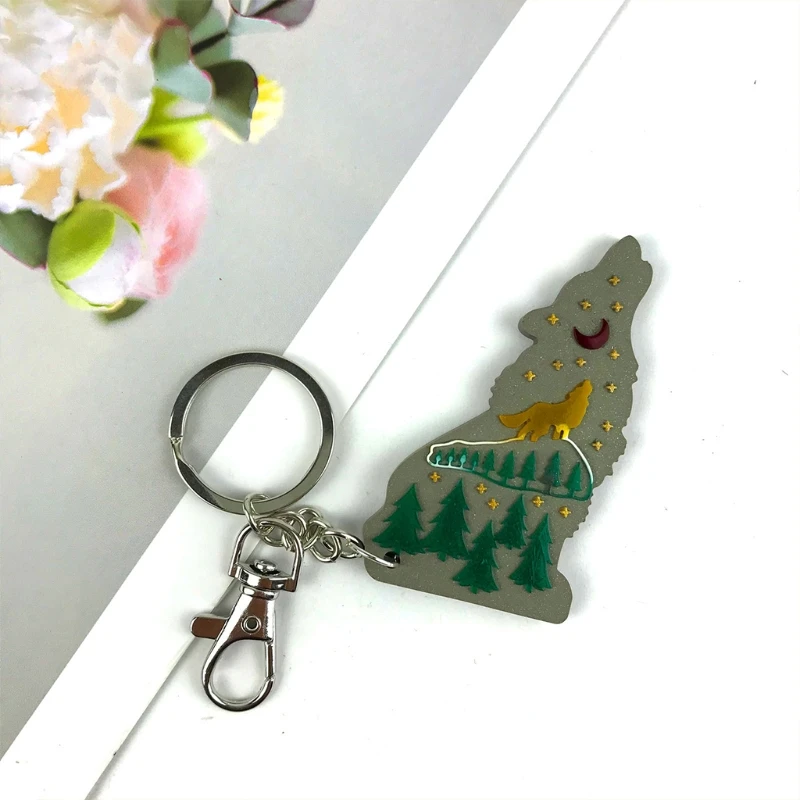 Рисунок 5 - Брелок с изображением волка