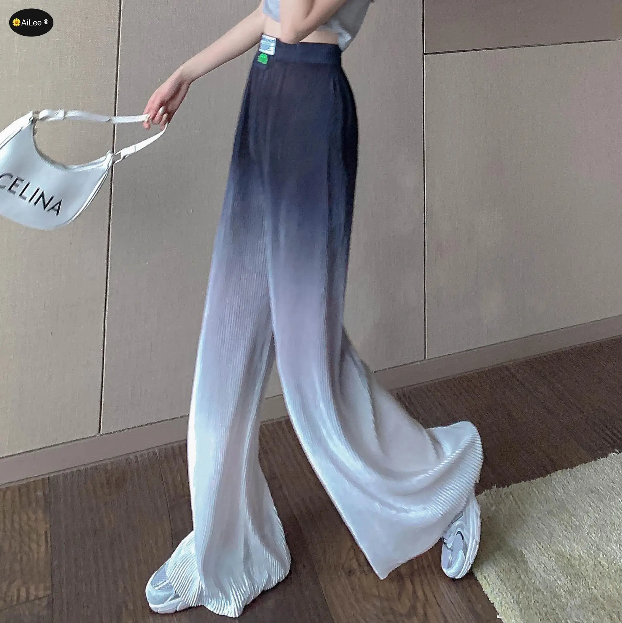 Рисунок 3 - Шифоновые плиссированные градиентные брюки