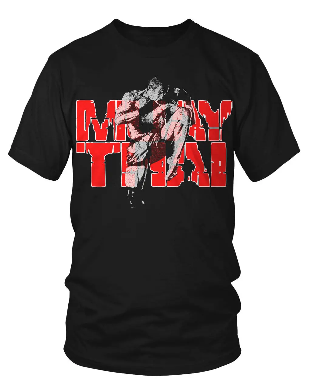 

Muay Thai Fight MMA Boxen Streetfight Fighter Boxing Kickboxen Judo BJJ Men's 100% Cotton Casual T-shirts Loose Top Size S-3XL