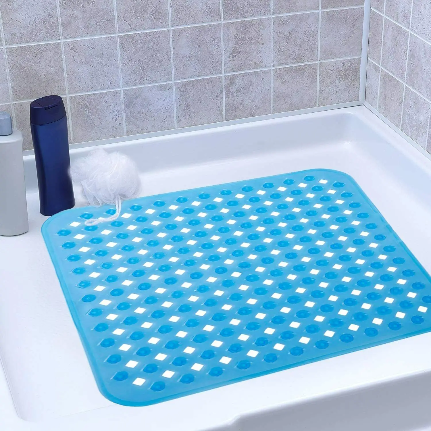 Bath Mat Cloud Massage Leak Hole Suction Cup Bubble Design Non-slip Fall  Prevention Anti-skid Bathroom Tub Shower Foot Mat - AliExpress