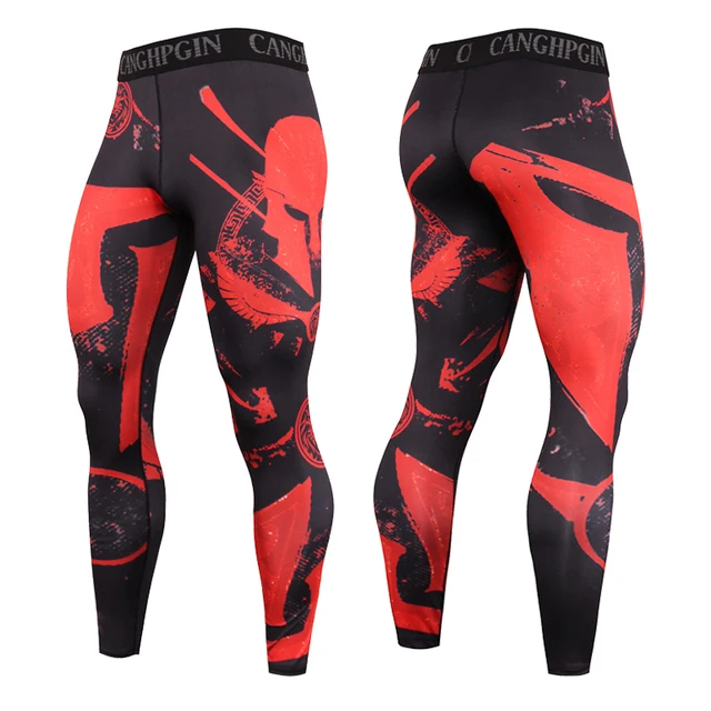 KC190 - Mallas Largas Deportivas con Estampados para Hombres