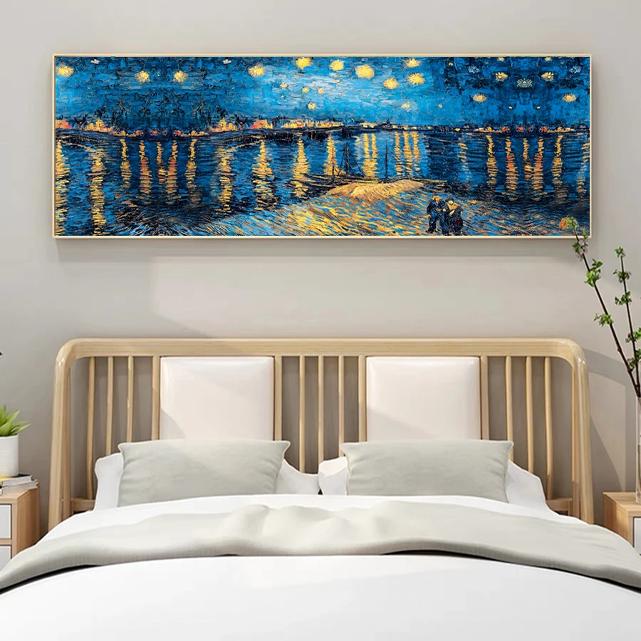 Van Gogh's Starry Sky 5D Diamond Art Kit - Impressionist Home Decor