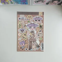 Cute Korean Cartoon Character Stickers for Planners and Scrapbooks (05)