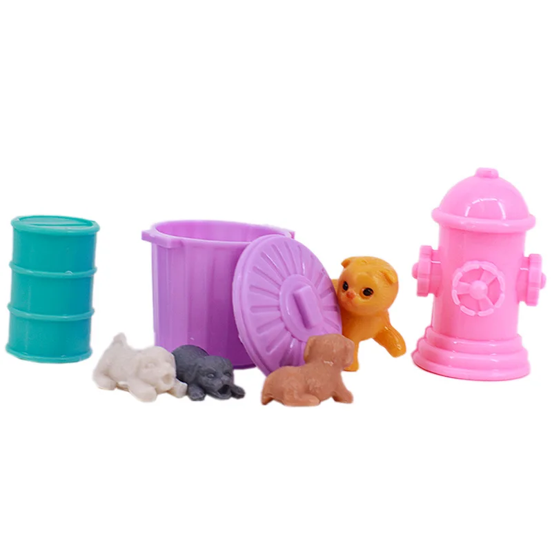 Barbie Miniature Home Living Set: Furniture, Appliances & Accessories for Children’s Playhouse Fun