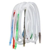 Disposable Hookah Hoses Plastic Handle Mouth Tips Plastic Pipe for Smoke Shisha Lounge Chicha Accessories 1