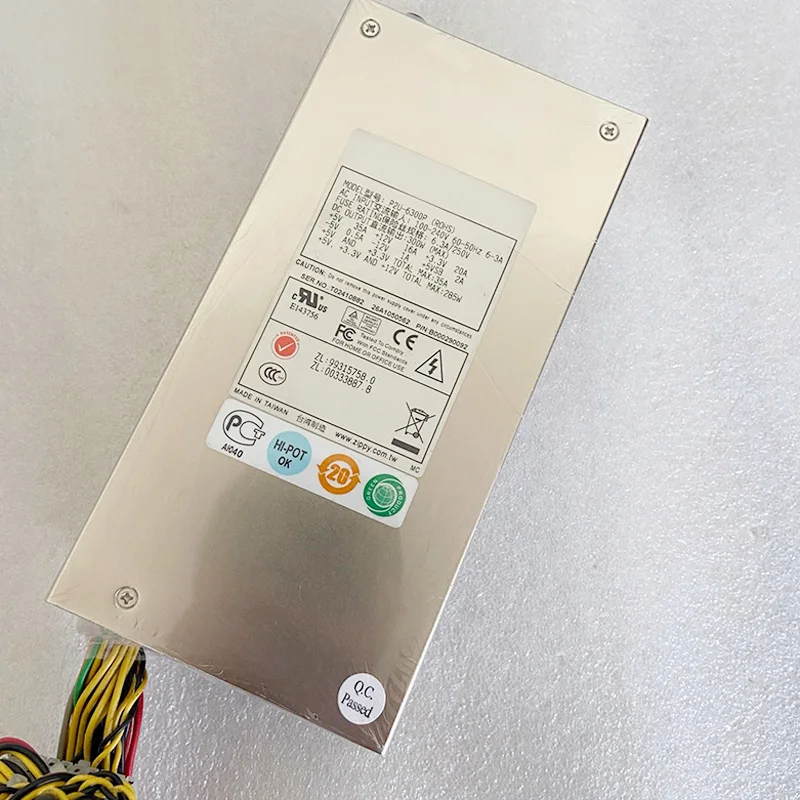 Original For Zippy Emacs Power Supply Advantech P2U-6300P 2U 300W Will Fully Test Before Shipping 4 Original For Zippy Emacs Power Supply Advantech P2U-6300P 2U 300W Will Fully Test Before Shipping - Image 2